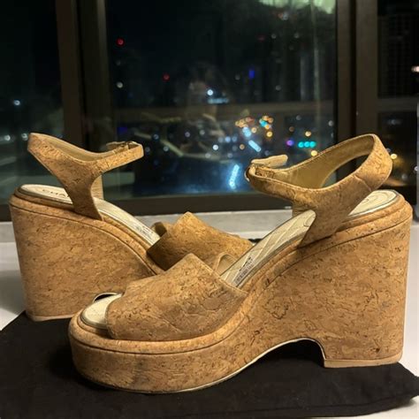 chanel cork wedges|chanel boutique sandals.